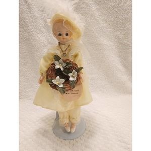 Bradleys Birthstone Doll April Miss Diamond